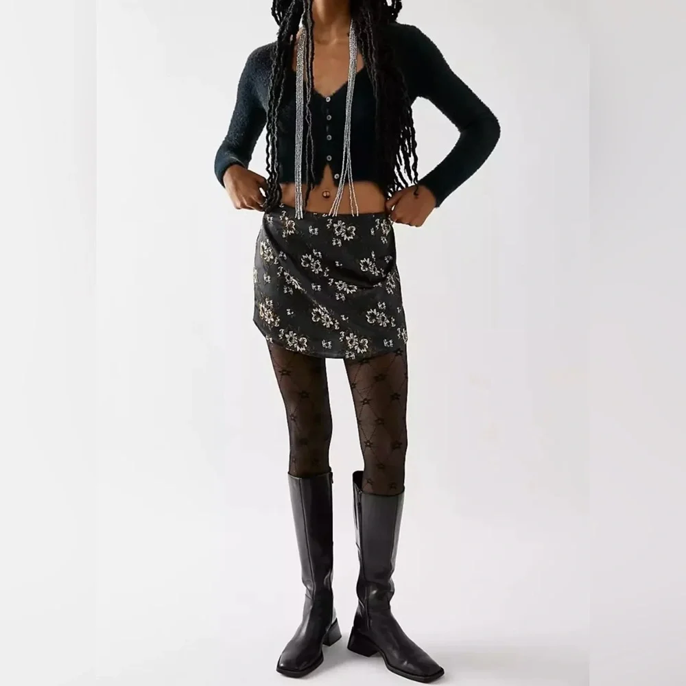 NWT Free People All Dressed Up Mini Skirt